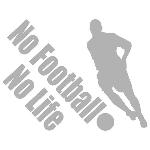 サッカー ステッカー No Football No Life ( サッカー )4
