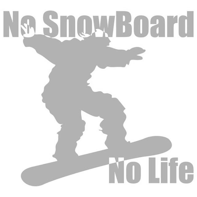 スノーボード ステッカー付き 楽天市場】スノーボード ステッカー No SnowBoard No Life