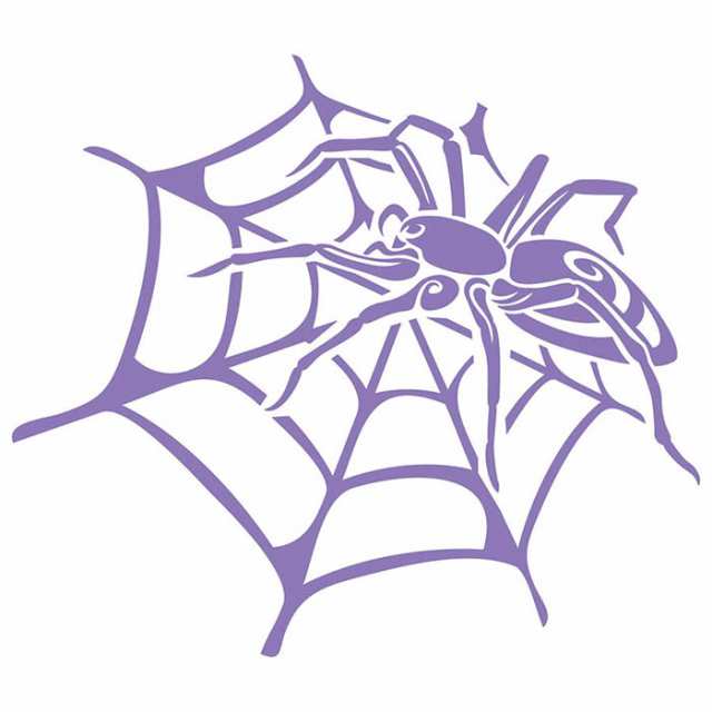 Amazon.co.jp: カッティングステッカー スパイダー クモ 蜘蛛