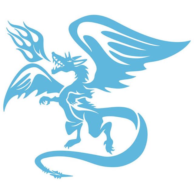 車 バイク かっこいい ステッカー ドラゴン 龍 竜 トライバル 18 左向き サイズl カッティングステッカー 全12色 おしゃれ ユニーク キの通販はau Pay マーケット カッティングステッカーのm Sworks Au Pay マーケット店