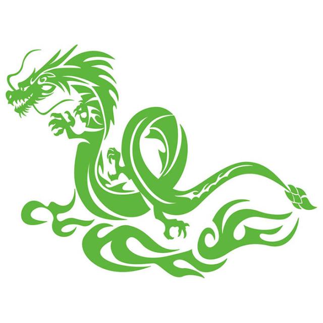 ドラゴン 車 ステッカー ドラゴン 龍 トライバル 3 左向き サイズl カッティングステッカー 全12色 バイク かっこいい 龍神 竜 Dragon の通販はau Pay マーケット カッティングステッカーのm Sworks Au Pay マーケット店