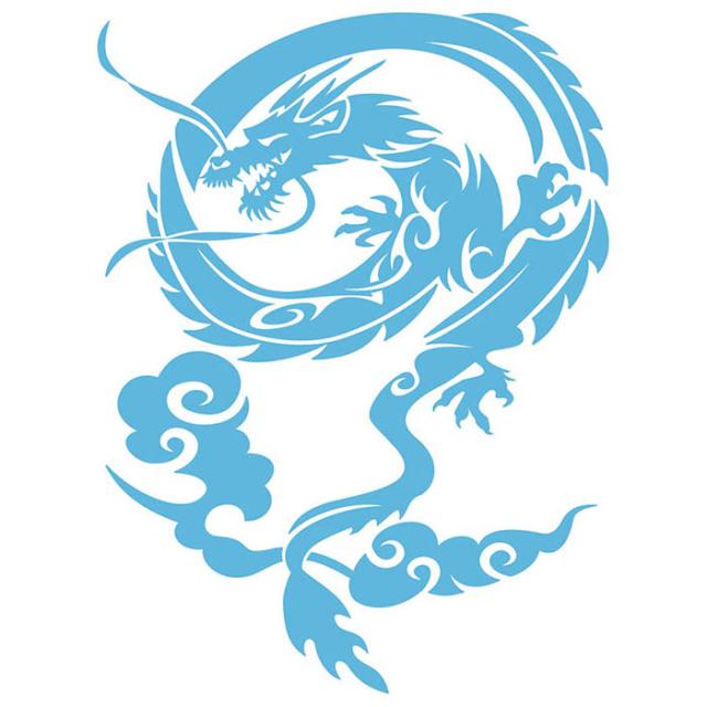 ドラゴン 車 ステッカー ドラゴン 龍 トライバル 4 左向き サイズl カッティングステッカー 全12色 バイク かっこいい 龍神 竜 Dragon の通販はau Pay マーケット カッティングステッカーのm Sworks Au Pay マーケット店