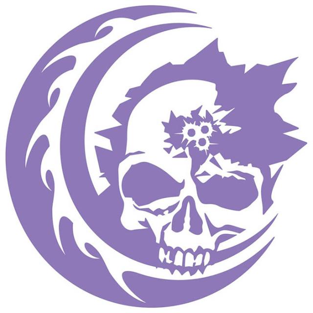 ドクロ ステッカー スカル ドクロ 死神 トライバル 4 カッティングステッカー 全12色 バイク 車 かっこいい スーツケース Skull おしゃれの通販はau Pay マーケット カッティングステッカーのm Sworks Au Pay マーケット店