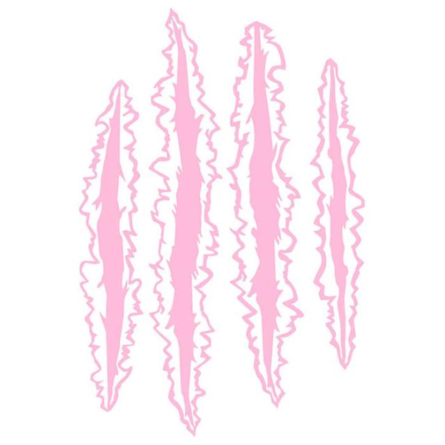 バイク ヘルメット 車 ステッカー 爪痕 爪傷 引っ掻き傷 2 2 カッティングステッカー 全12色 かっこいい 爬虫類 モンスター 恐竜 バンパの通販はau Pay マーケット カッティングステッカーのm Sworks Au Pay マーケット店