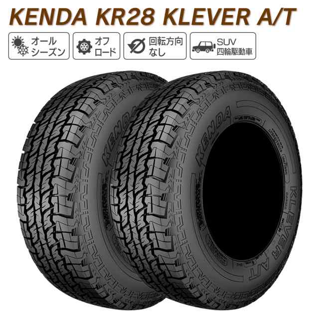 早期割引 KENDA ケンダ KR28 KLEVER A/T 265/70R17 115S オール