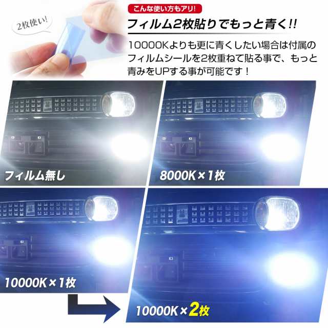 LED ヘッドライト フォグランプ 5000lm 一体型 ファン付 H7 H8 H9 H11 H16 HB3 HB4 信玄 XRmini 12V フォグランプ  バルブ フォグ カラーの通販はau PAY マーケット - ライトコレクション | au PAY マーケット－通販サイト