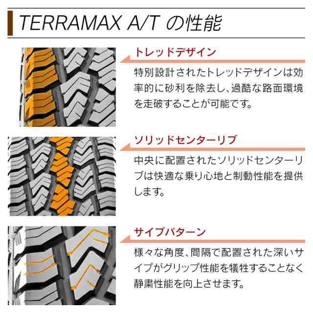 SAILUN サイルン TERRAMAX A/T 265/70R17 115S オールシーズン タイヤ