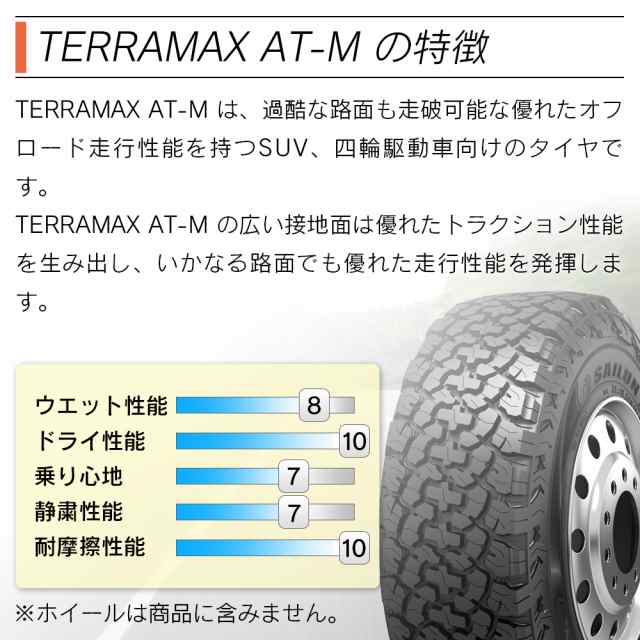 SAILUN サイルン TERRAMAX AT-M 265/65R17 112S サマータイヤ 夏