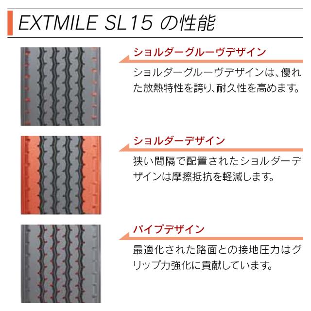 SAILUN サイルン EXTMILE SL15 6.50R16 10PR T/L サマータイヤ 夏 タイヤ 4本セット 法人様専用 の通販は