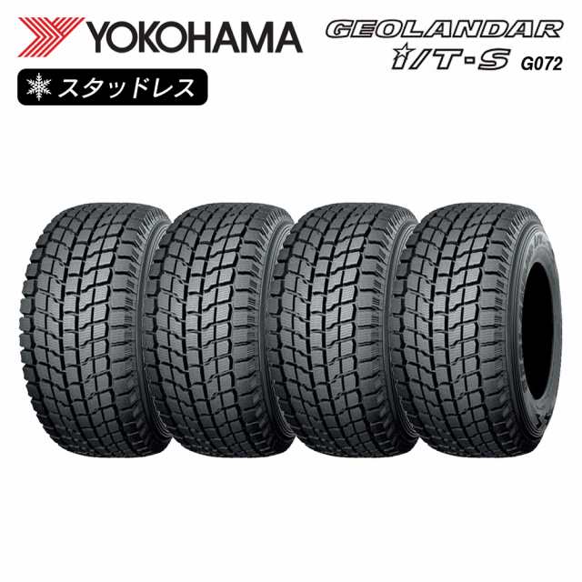 YOKOHAMA ヨコハマタイヤ GEOLANDAR ITS G072 ジオランダー 235/70R15 103Q SUV用 スタッドレス 冬 タイヤ 4本セット 法人様専用の通販は 49,080円