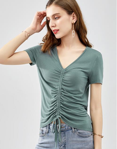 胸開き tシャツ 中袖 タートルネック セーター レディースファッション タートル 胸開きタート セクシー Vネック ベアトップ ベアトップの通販はau Pay マーケット 竹田商店