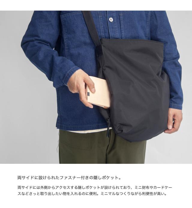 LIVERAL リベラル ショルダーバッグ UKIE ウキエ ポリエステル 日本製 撥水 メンズ レディースの通販は