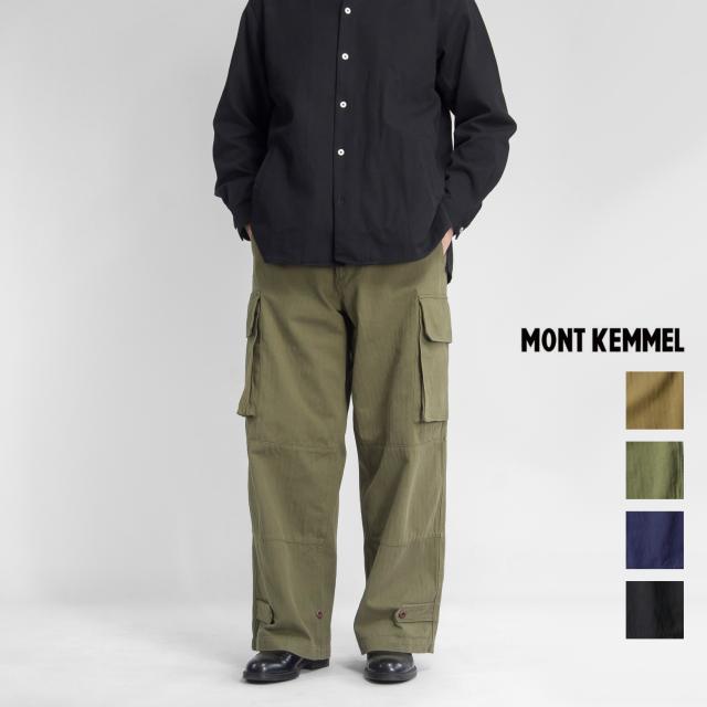 MONT KEMMEL モンケメル ヘリンボーン M-47 カーゴパンツ メンズの通販は