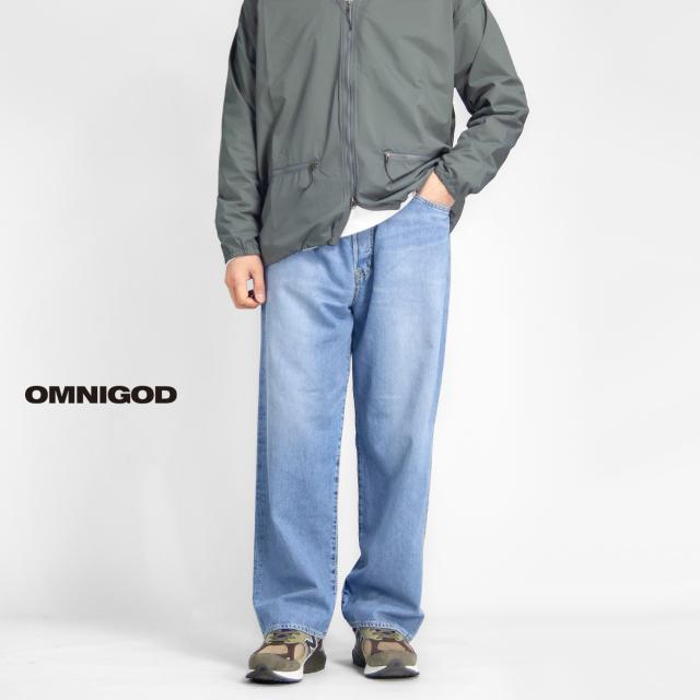 OMNIGOD オムニゴッド 10ozデニム 5Pイージーデニムパンツ ライトブルー 日本製 メンズの通販は 19,943円