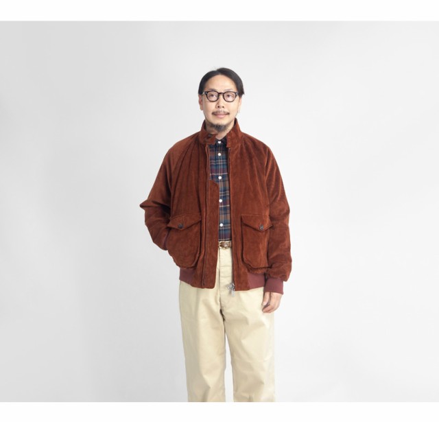 BARACUTA バラクータ G9 コーデュロイ AFポケット ハリントンジャケット Authentic Fit メンズ