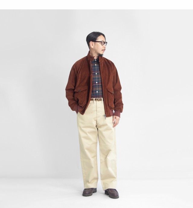 BARACUTA バラクータ G9 コーデュロイ AFポケット ハリントンジャケット Authentic Fit メンズ