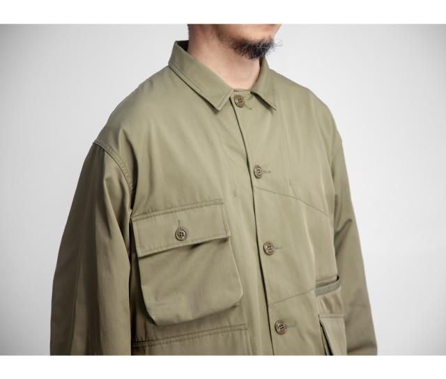 KELEN ケレン BRADFORD 綿ナイロンギャバジン ワークジャケット 