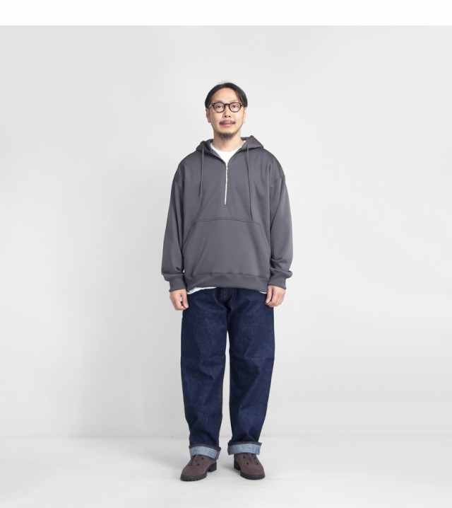 Bettaku ベッタク 裏起毛 ハーフジップスウェットプルパーカー 日本製 メンズの通販は