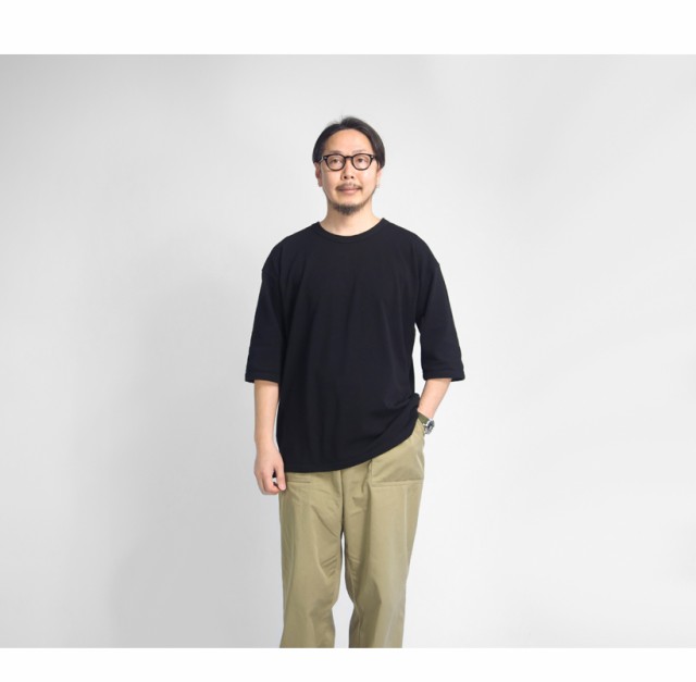 Quotidien コティディアン 鹿の子 5分袖ビッグＴシャツ メンズの通販は