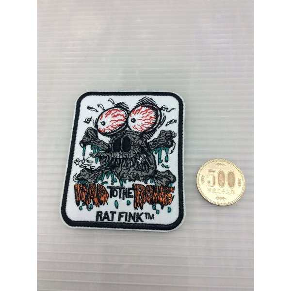 ラットフィンク Rat Fink ワッペンEmbroidery Patches (BO)車 カー バイク アメリカン雑貨 アメリカ雑貨 アメ雑  ガレージ雑貨の通販はau PAY マーケット - ちゃんぷ