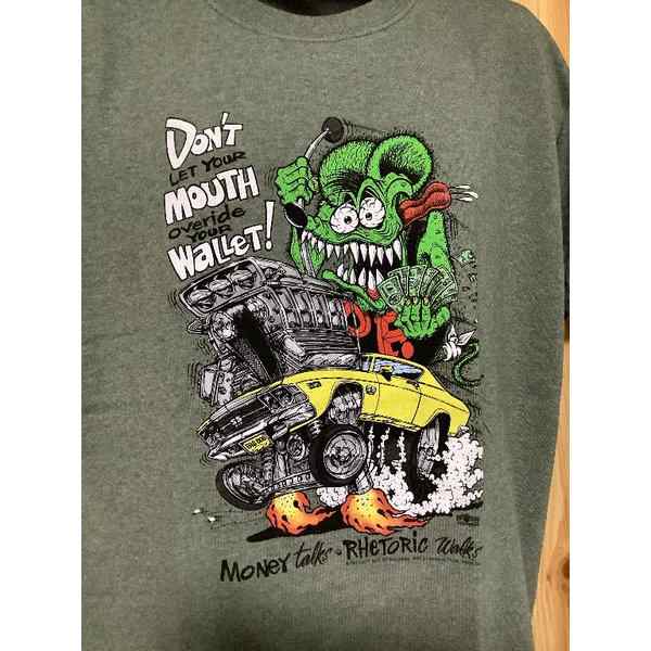 ラット フィンク Rat Fink Dont Mouth Wallet エド ロス モンスター Tシャツ ロックt Mos Lサイズ の通販はau Pay マーケット ちゃんぷ