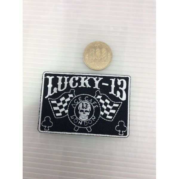 アイロンワッペン Luck 13 ワッペン 刺繍 エンブレム 大人気 オシャレ アップリケ 人気 アメ雑 アメリカン雑貨 の通販はau Pay マーケット ちゃんぷ