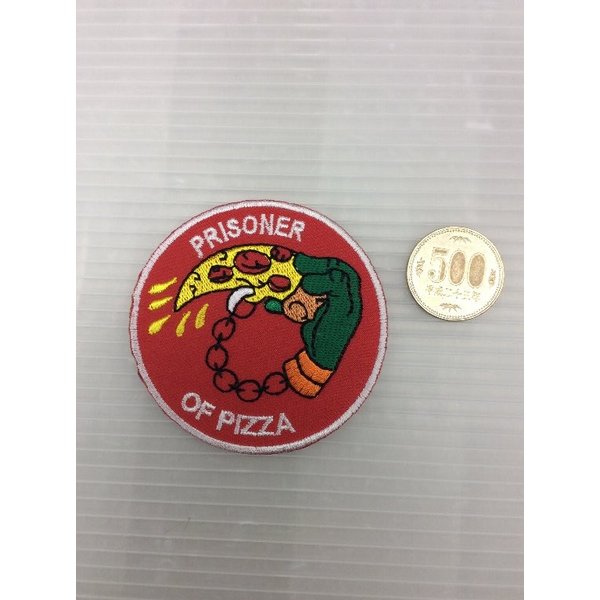 アイロンワッペン E Prisoner Of Pizza 刺繍 エンブレム 大人気 オシャレ アップリケ 人気 アメ雑 アメリカン雑貨の通販はau Pay マーケット ちゃんぷ