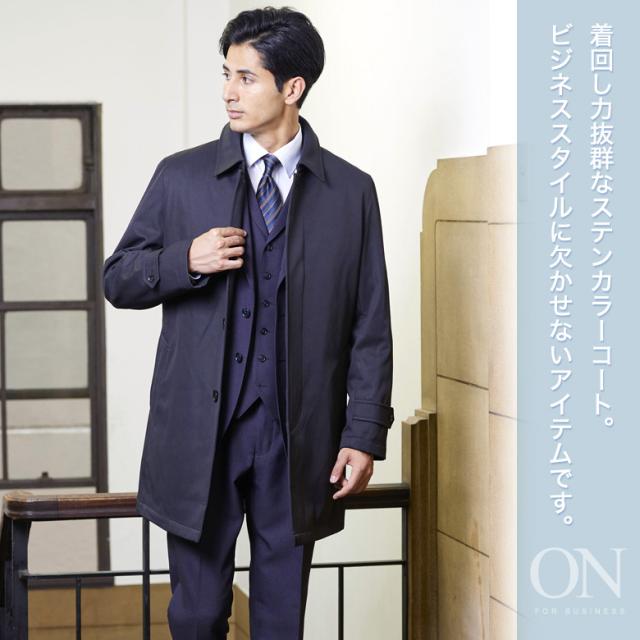 米軍 実物 USN RAINCOAT ネイビー M ステンカラーコート③