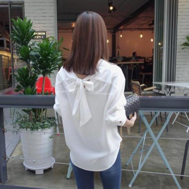 Laza ボウタイ シャツ リボン シャツ Ol 白 トップス レディース 通勤 ブラウス おしゃれの通販はau Pay マーケット Tripstore