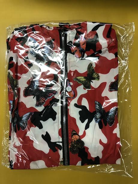 LAZA 【レッド L/2XL】マウンテンパーカー 迷彩柄 ジャケット 