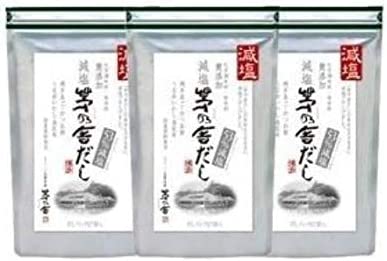 久原本家 茅乃舎 減塩 茅乃舎だし 8g×27袋 3個パック 【公式通販】