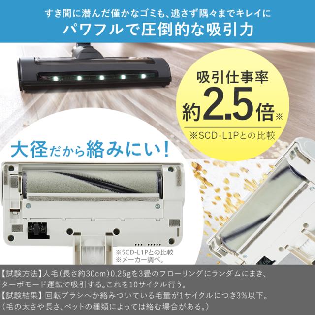【2wayで楽々】 掃除機 コードレス サイクロン 軽量 コードレス掃除機 ハンディクリーナー スティッククリーナー 車 充電式 スタンド付き サイクロン掃除機 吸引力 強力吸引 スティック掃除機 卓上 静電モップ daspo SCD-190P アイリスオーヤマ *_6