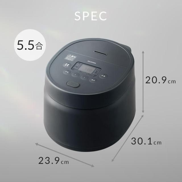 炊飯器 5.5合 銘柄炊き ジャー炊飯器 5.5合 RC-MSA50-W RC-MSA50-HA ホワイト アッシュ 全2色 炊飯器 5.5合 銘柄炊き 炊飯 ジャー 炊飯ジャー 白米 無洗米 早炊き エコ 麦飯 玄米 雑穀米 おかゆ 炊込み アイリスオーヤマ 送料無料