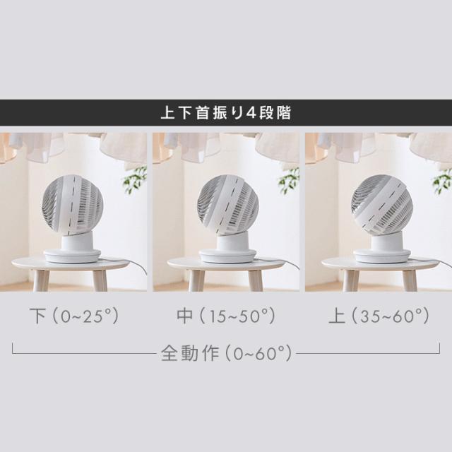 TVで紹介されました！／サーキュレーター アイリスオーヤマ dcモーター 