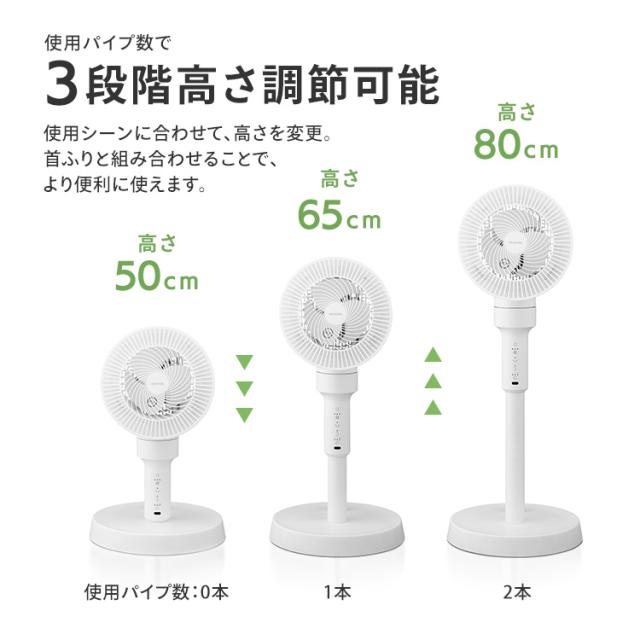 サーキュレーター 扇風機 上下 左右 自動首振り アイリスオーヤマ 洗える 18畳 パワフル送風 風量3段階 切タイマー リモコン付き タッチパネル 簡単お手入れ 簡単操作 換気 節電 衣類乾燥 部屋干し 梅雨対策 エアコン併用 分解 STF-AC15TEC WOOZOO *_9