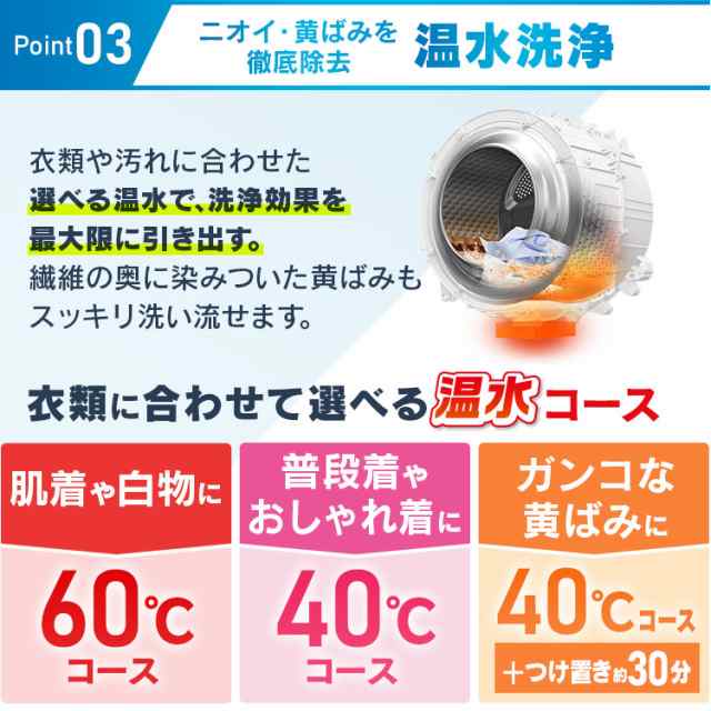 洗濯機 8kg ドラム式洗濯機 アイリスオーヤマ FLK842Z-W 一人暮らし 全