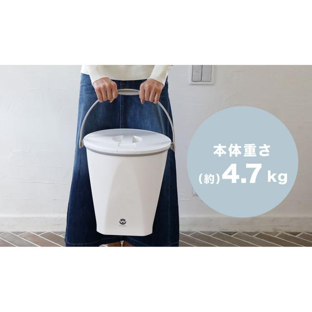 ウォッシュボーイ 洗濯機 TOM-12f バケツ バケツランドリー 分け洗い セカンドランドリー CBジャパン 小型洗濯機 持ち運び 送料無料_2