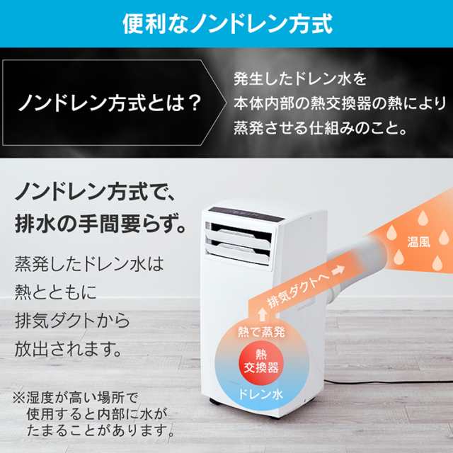 エアコン スポットクーラー 除湿機 即納 【工事なし】 アイリス