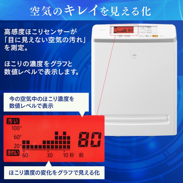 空気清浄機 コンパクト 小型 アイリスオーヤマ 花粉対策 ウイルス対策 17畳 PM2.5対応 花粉 ペット 省エネ 液晶モニター付 におい ほこりセンサー 黄砂 菌 カビ対策 集塵 たばこ 空気清浄器 MSAP-AC100 白の通販は 空気清浄機 コンパクト 小型 アイリスオーヤマ 花粉対策 ウイルス対策 17畳 PM2.5対応 花粉 ペット 省エネ 液晶モニター付 におい ほこりセンサー 黄砂 菌 カビ対策 集塵 たばこ 空気清浄器 MSAP-AC100 白の通販は
