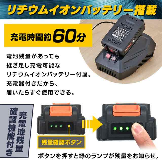 ☆最大1,000円ｵﾌｸｰﾎﾟﾝ配布中！☆ グラインダー 充電式 軽量 DIY JDG100