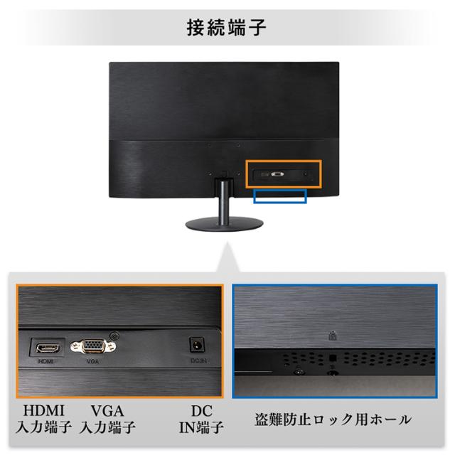 モニター 液晶ディスプレイ アイリスオーヤマ 27型 ディスプレイ 在宅ワーク オフィス ゲーム 27インチ Ild 7fhd B 液晶モニター ブラの通販はau Pay マーケット ウエノ電器 Au Payマーケット店