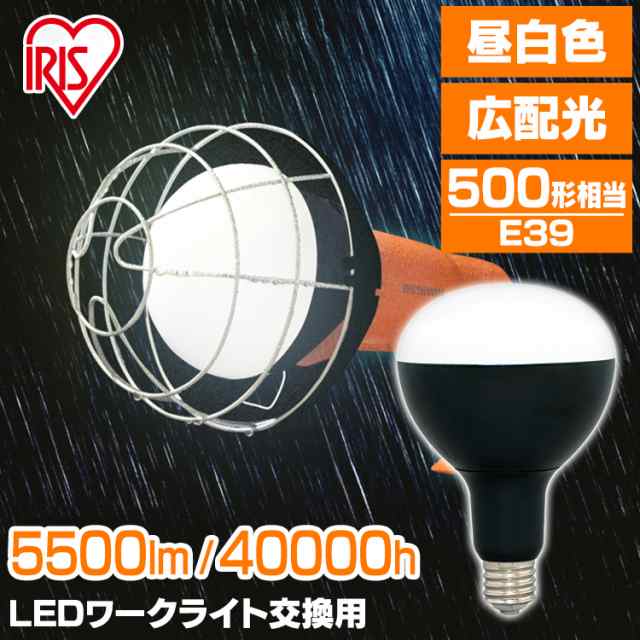 電球 投光器 投光器用交換電球 5500lm LDR45D-H-E39 アイリスオーヤマ