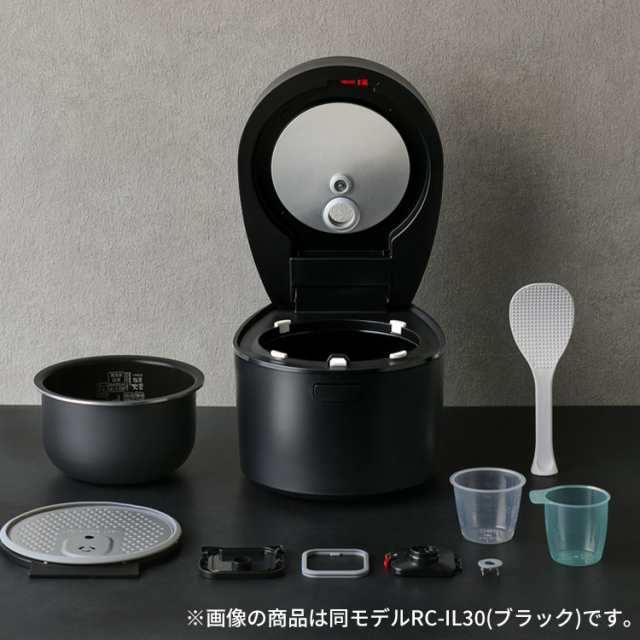 通常14,800円→13,800円】 炊飯器 5.5合 IH 1年保証 糖質抑制 アイリス