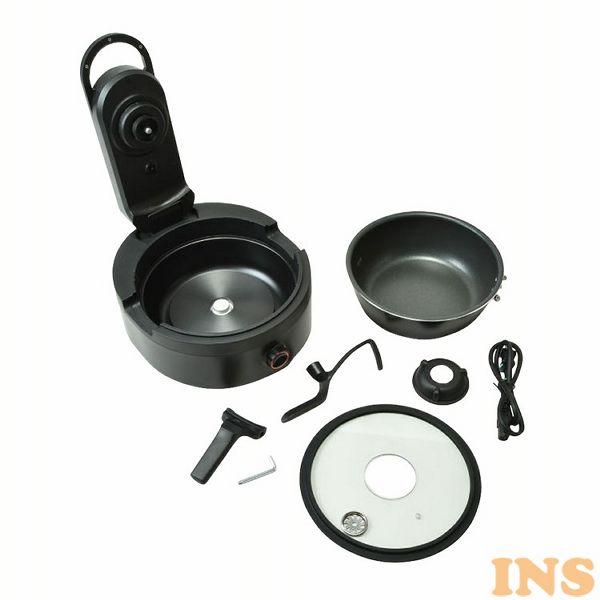 自動電気調理器 AX-C1BN Smart Auto Cooker スマートオートクッカー オートクッカー 自動電気調理器 電気調理鍋 炒め物 煮物 パスタ 蒸し料理 デザート アイネクス 送料無料