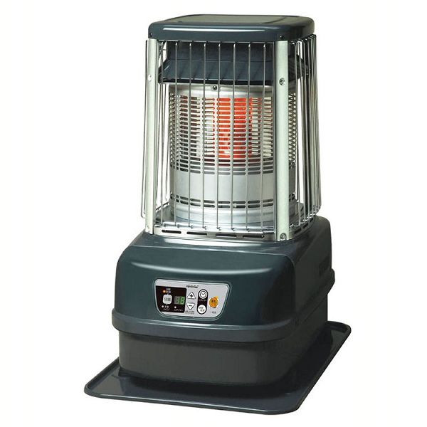 業務用大型石油ストーブ KF-19N TOYOTOMI 10秒スピード点火 4ウェイ温風 18Lタンク デジタルモニタ マイコンインバータ制御 事務所 工場 店舗 パワフル 日本製 送料無料