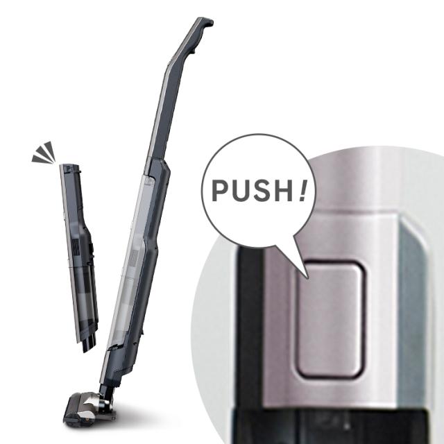 アタッチメントセット】 掃除機 コードレス サイクロン 置くだけで充電