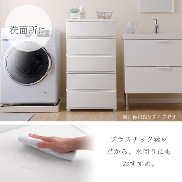 チェスト コロネチェスト 幅53cm 5段 CLN-545 アイリスオーヤマ 衣類収納 タンス 片付け リビング 衣類ケース 収納 コロネ シンプル かわいい パステルカラー 送料無料