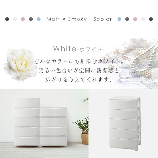 チェスト コロネチェスト 幅53cm 5段 CLN-545 アイリスオーヤマ 衣類収納 タンス 片付け リビング 衣類ケース 収納 コロネ シンプル かわいい パステルカラー 送料無料
