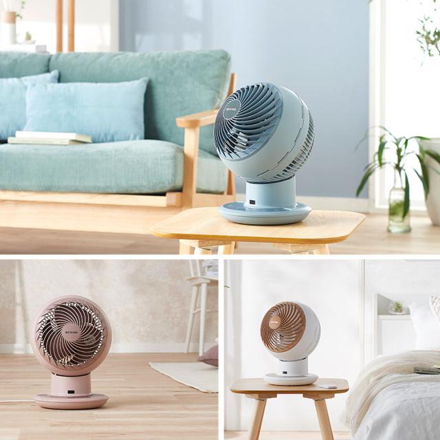 サーキュレーター 衣類乾燥 アイリスオーヤマ * WOOZOO PCF-SDCC15T[s] dcモーター 24畳 静音 首振り 扇風機 冷房 部屋干し 換気 梅雨対策 エアコン併用 おしゃれ 省エネ DC 大風量 リモコン付 3D送風 サーキュレーターアイ DC JET 一人暮らし