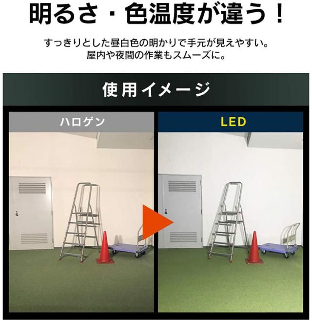 ライト スタンドライト 5000lm LED 照明 LEDライト LWTL-5000ST アイリスオーヤマ スタンドライト5000lm 防塵 防水 現場 工事 昼白色 省電力 長寿命 広い 明るい 虫がよりにくい 送料無料_2